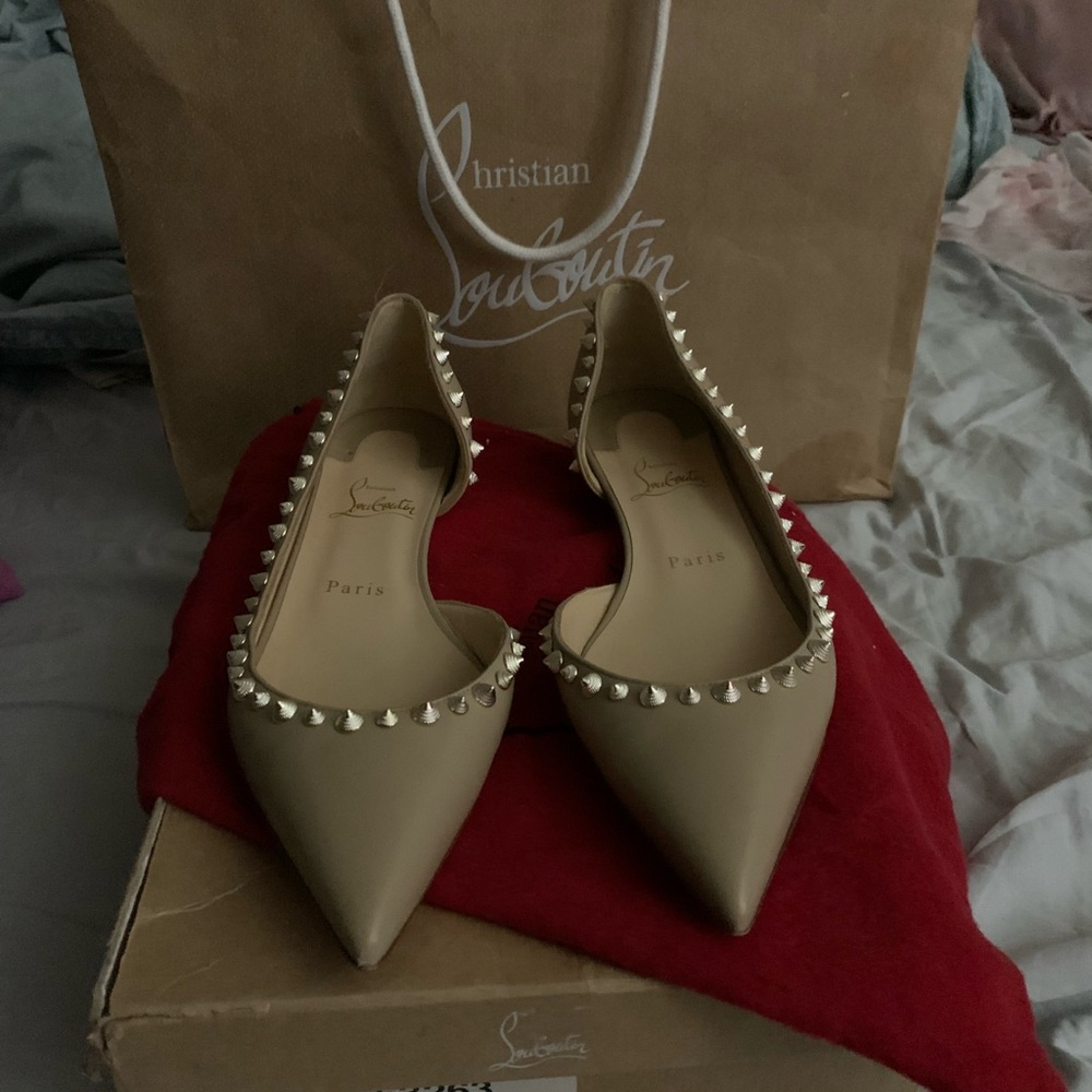 Christian Louboutin flats
